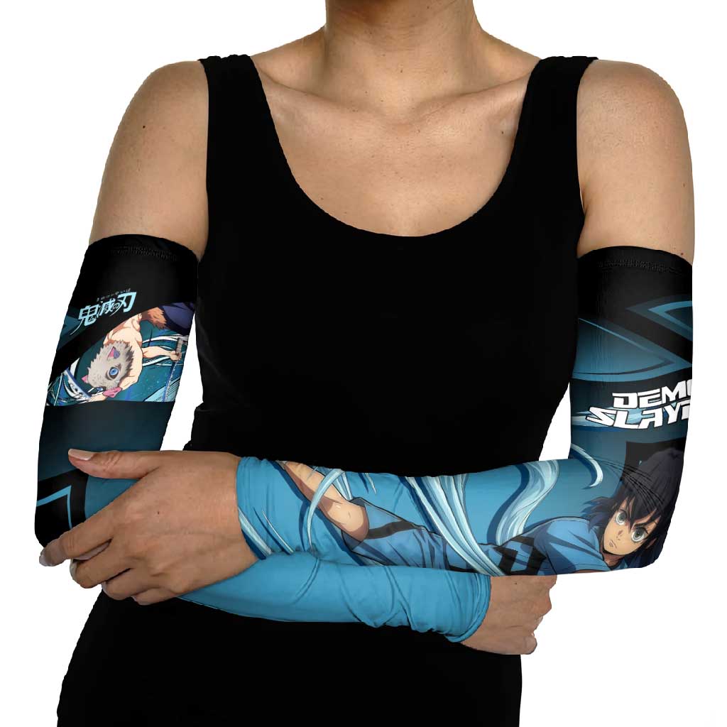 Inosuke Hashibira Beast Tennis Form Arm Sleeves Sporty Anime Mashup Style