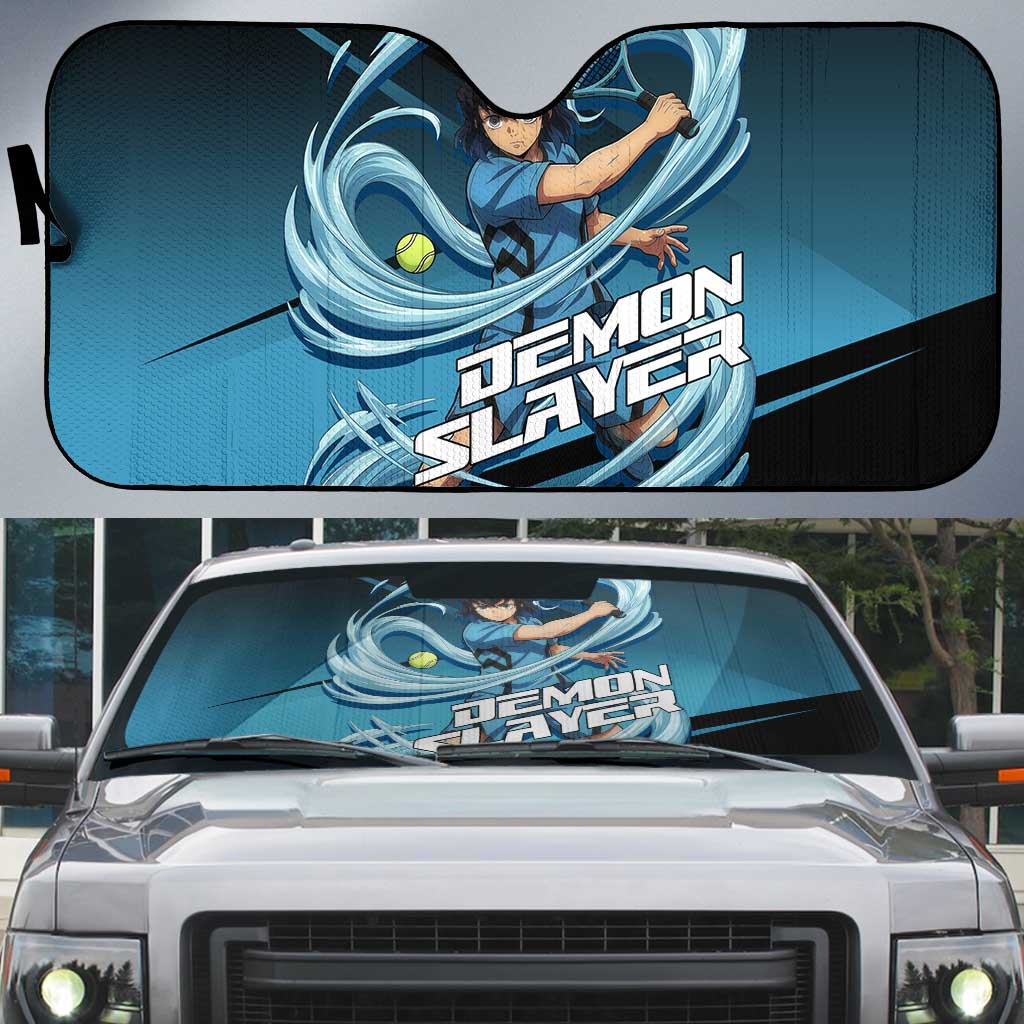 Inosuke Hashibira Beast Tennis Form Auto Sun Shade Sporty Anime Mashup Style