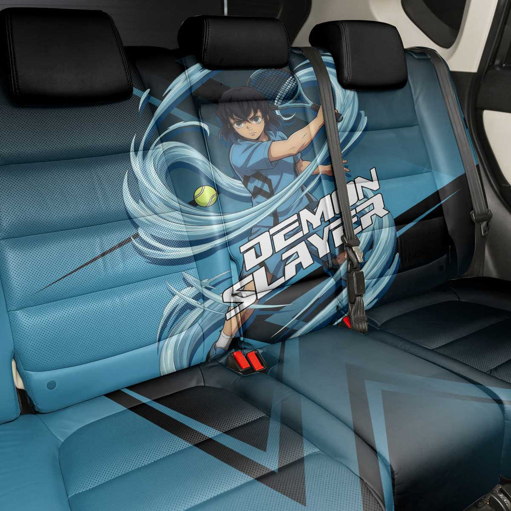 Inosuke Hashibira Beast Tennis Form Back Car Seat Cover Sporty Anime Mashup Style