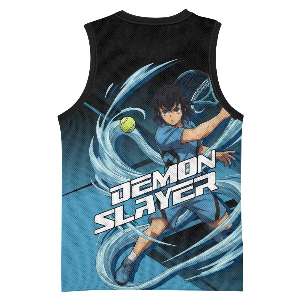 Inosuke Hashibira Beast Tennis Form Basketball Jersey Sporty Anime Mashup Style