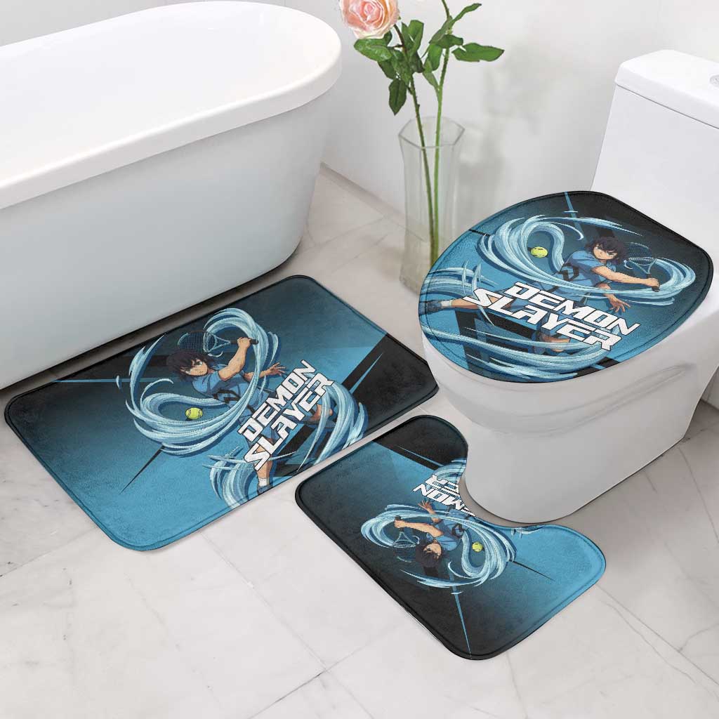 Inosuke Hashibira Beast Tennis Form Bathroom Set Sporty Anime Mashup Style