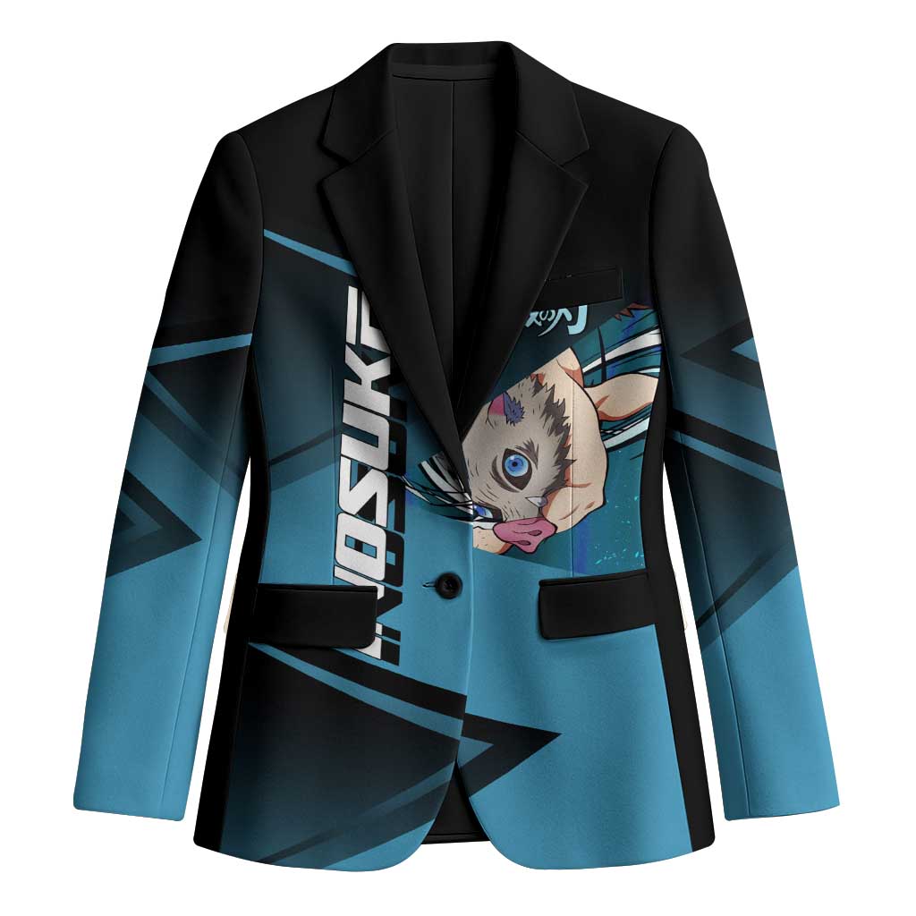 Inosuke Hashibira Beast Tennis Form Blazer Sporty Anime Mashup Style