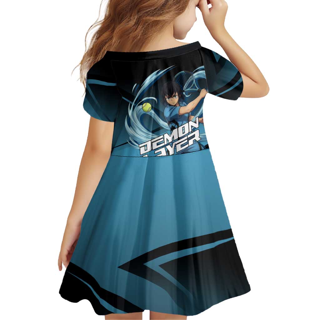 Inosuke Hashibira Beast Tennis Form Family Matching Tank Maxi Dress and Hawaiian Shirt Sporty Anime Mashup Style