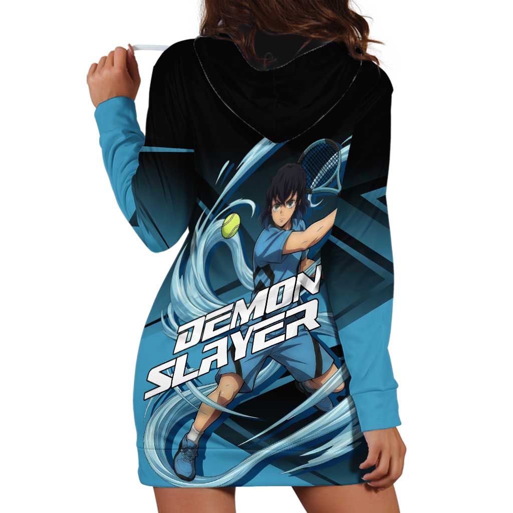 Inosuke Hashibira Beast Tennis Form Hoodie Dress Sporty Anime Mashup Style