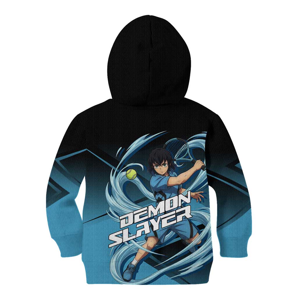 Inosuke Hashibira Beast Tennis Form Kid Hoodie Sporty Anime Mashup Style
