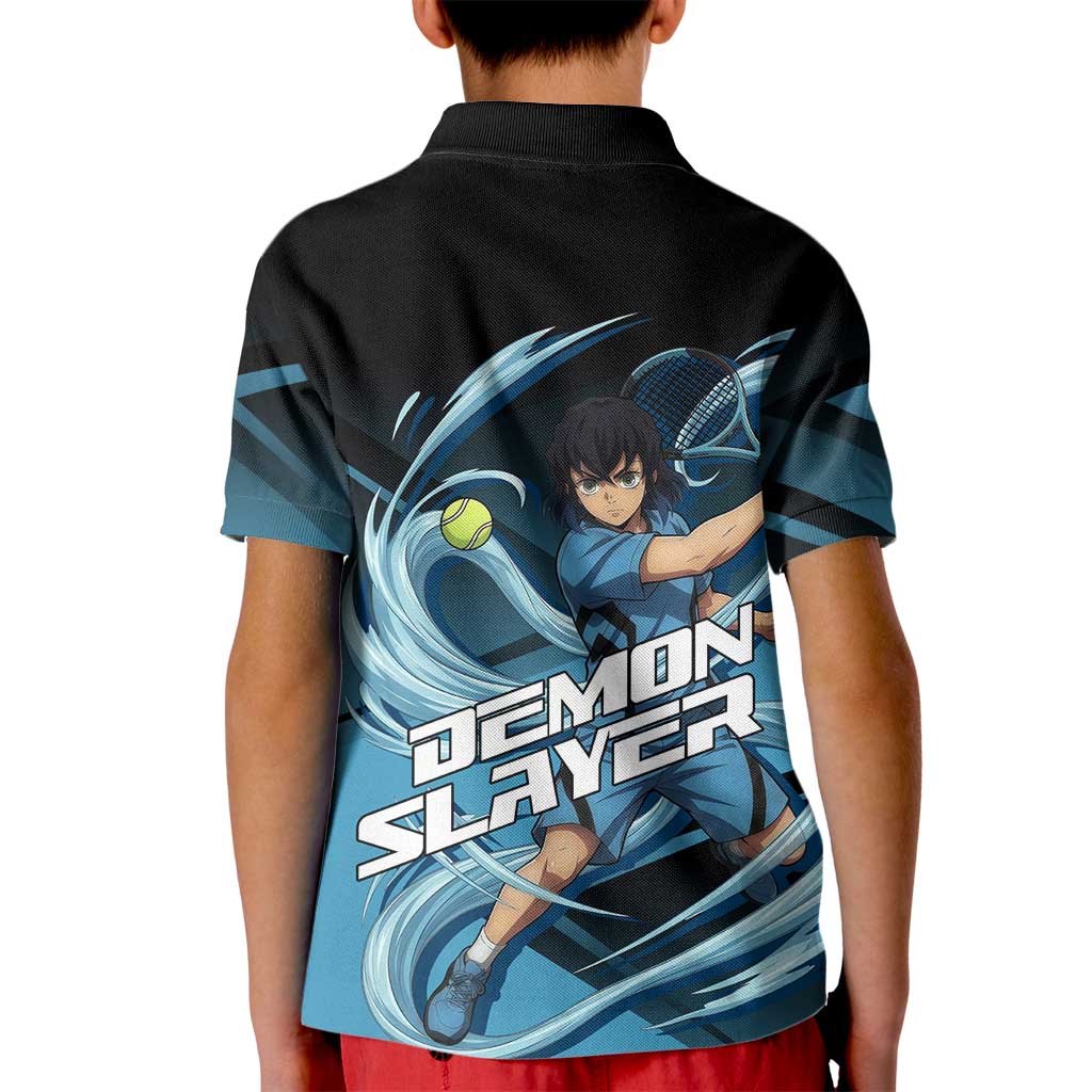 Inosuke Hashibira Beast Tennis Form Kid Polo Shirt Sporty Anime Mashup Style