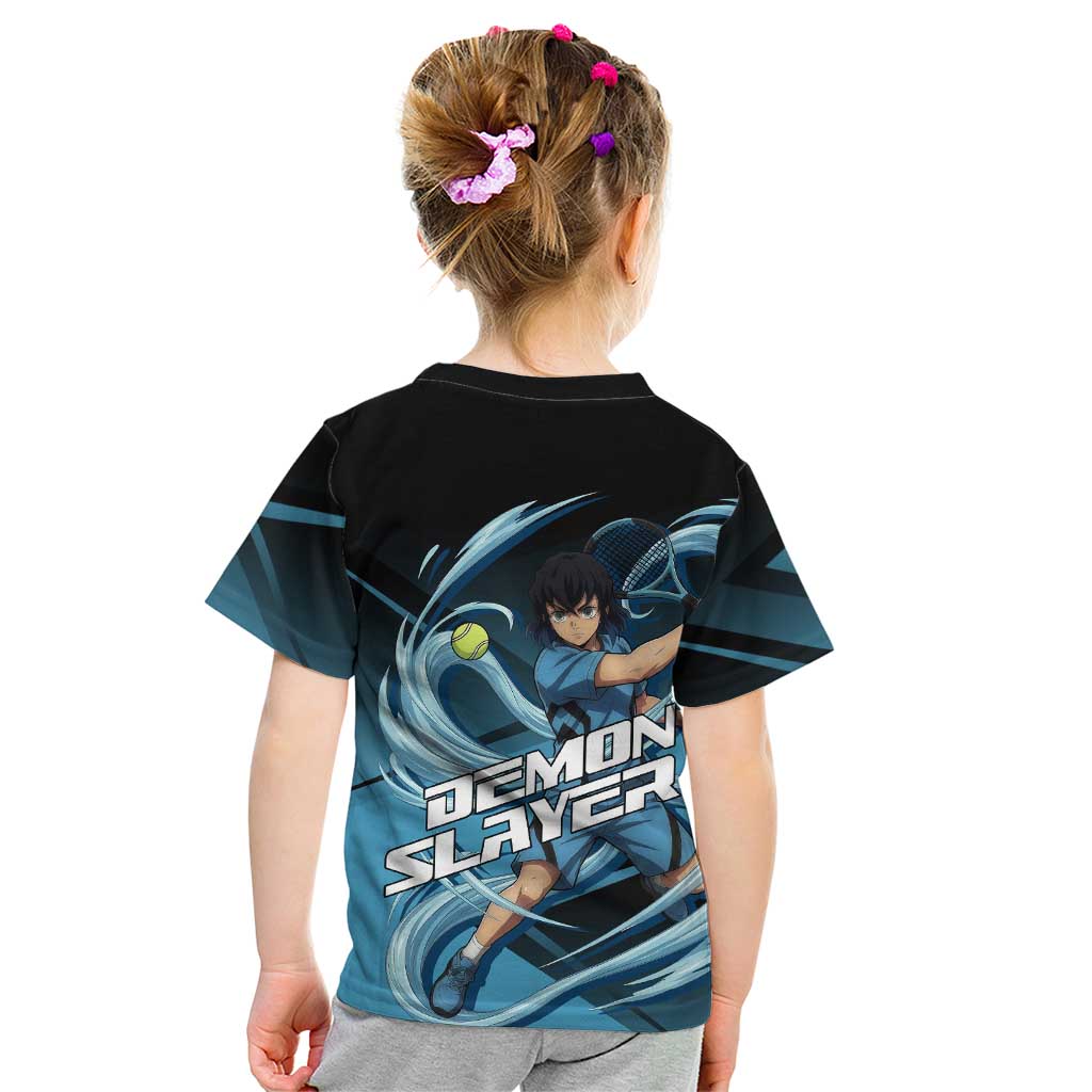 Inosuke Hashibira Beast Tennis Form Kid T Shirt Sporty Anime Mashup Style
