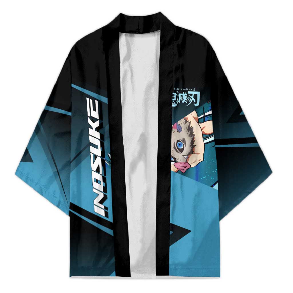 Inosuke Hashibira Beast Tennis Form Kimono Sporty Anime Mashup Style