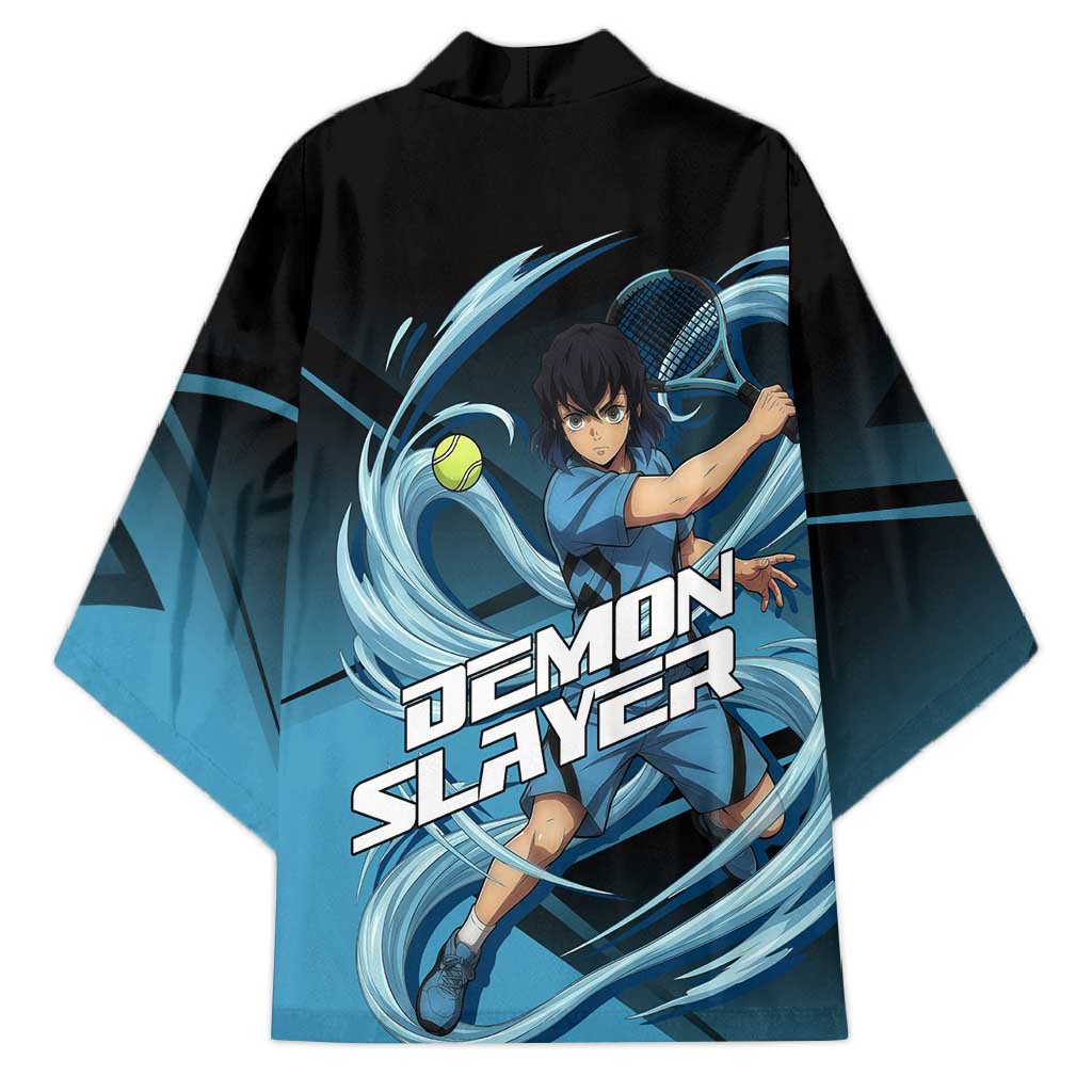 Inosuke Hashibira Beast Tennis Form Kimono Sporty Anime Mashup Style