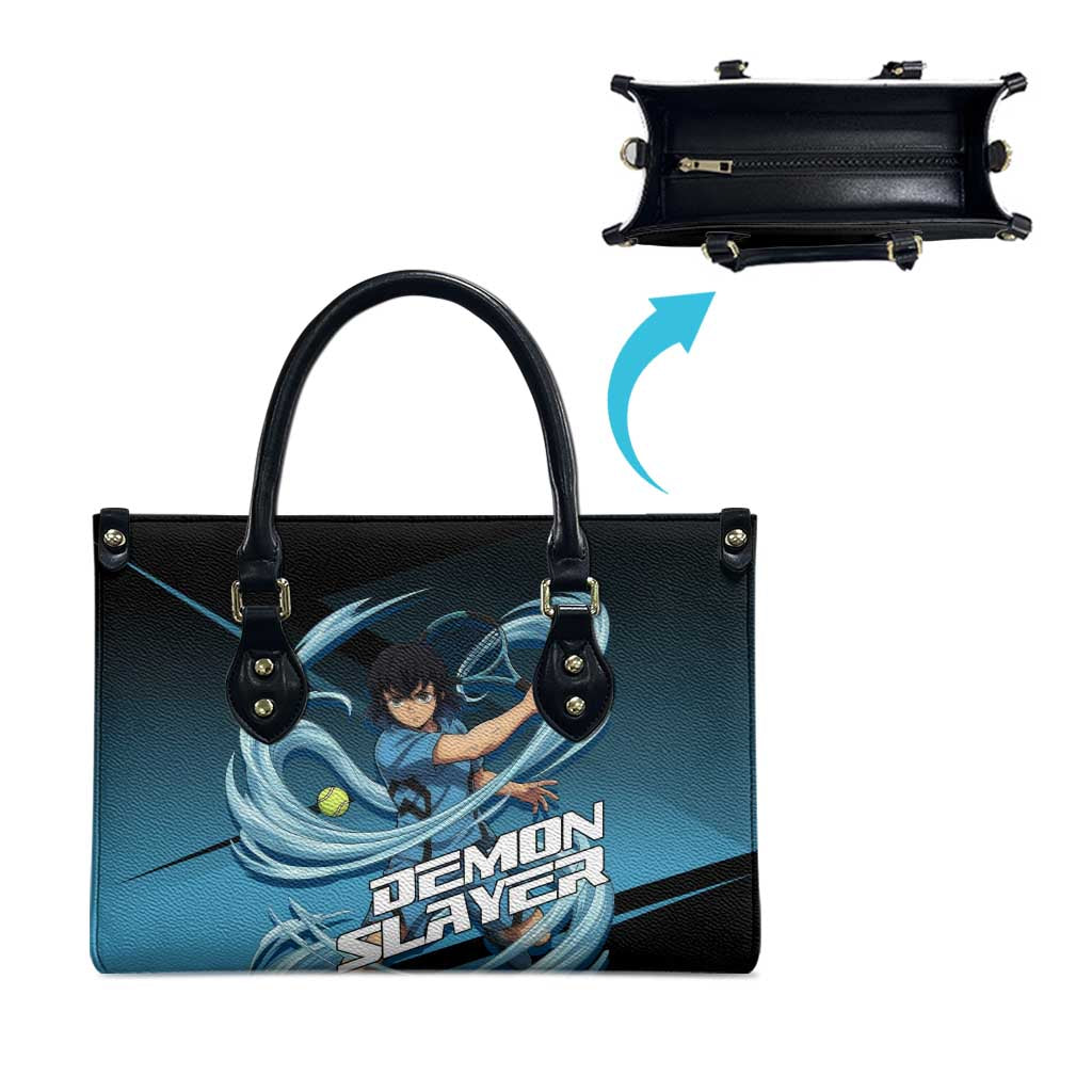 Inosuke Hashibira Beast Tennis Form Leather Bag Sporty Anime Mashup Style