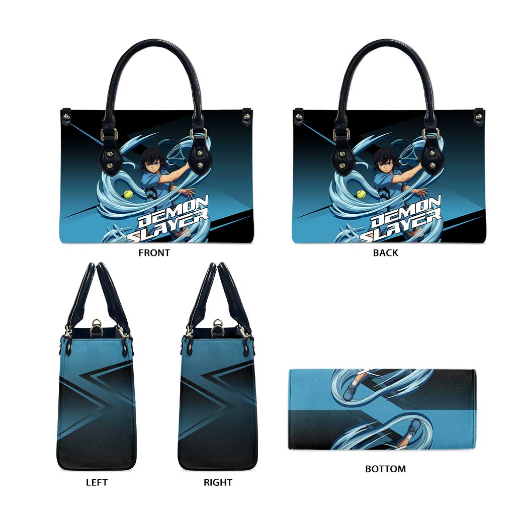 Inosuke Hashibira Beast Tennis Form Leather Bag Sporty Anime Mashup Style