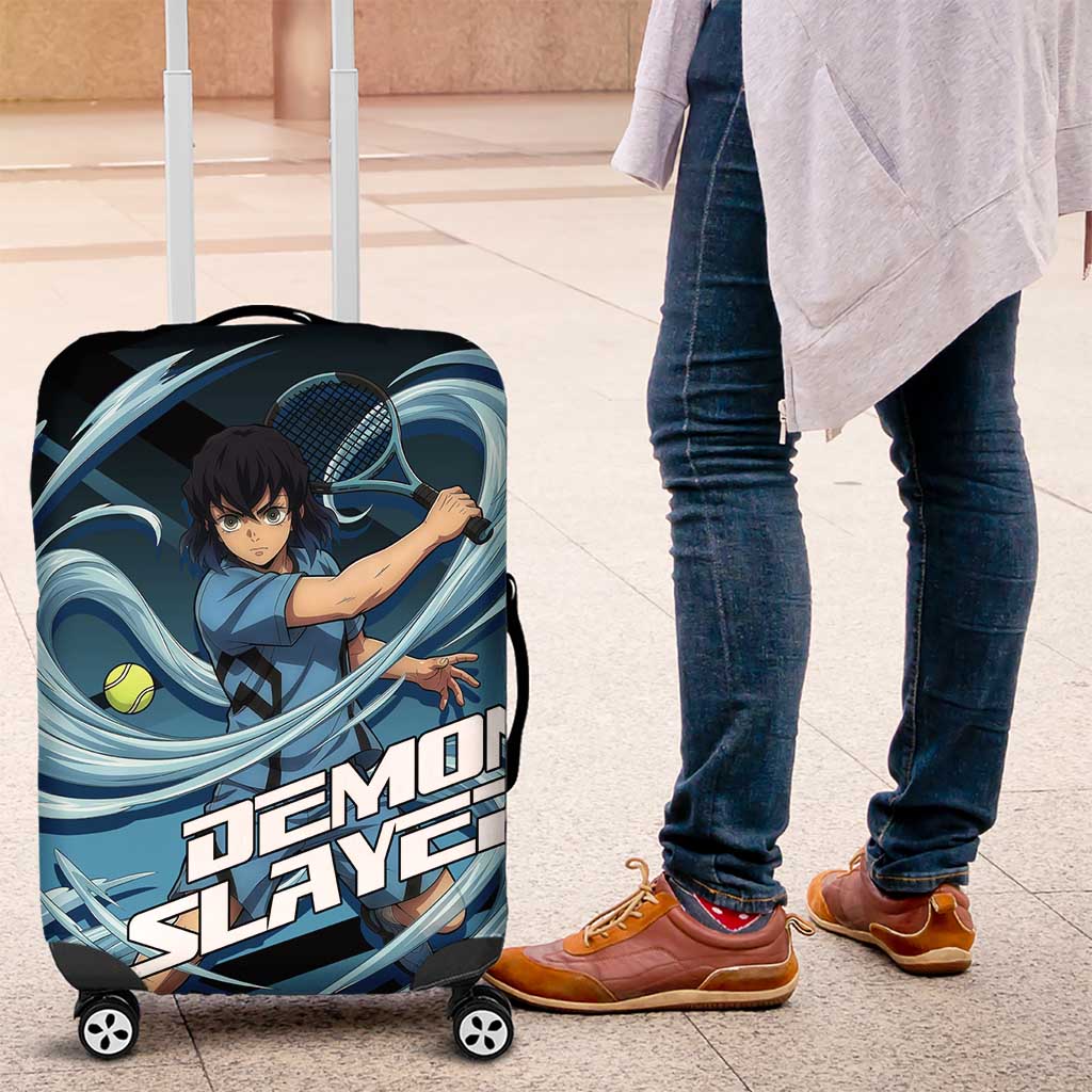 Inosuke Hashibira Beast Tennis Form Luggage Cover Sporty Anime Mashup Style
