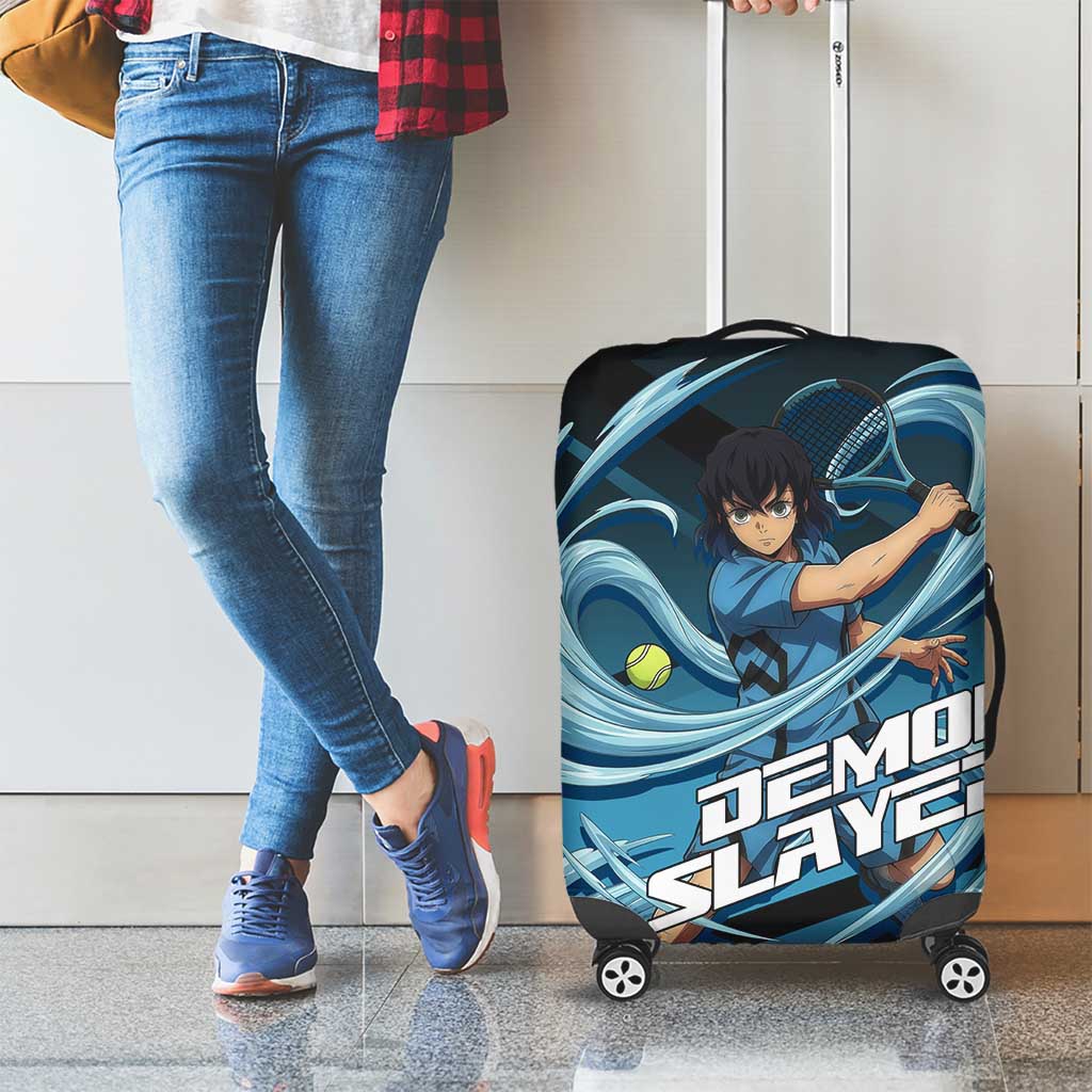 Inosuke Hashibira Beast Tennis Form Luggage Cover Sporty Anime Mashup Style