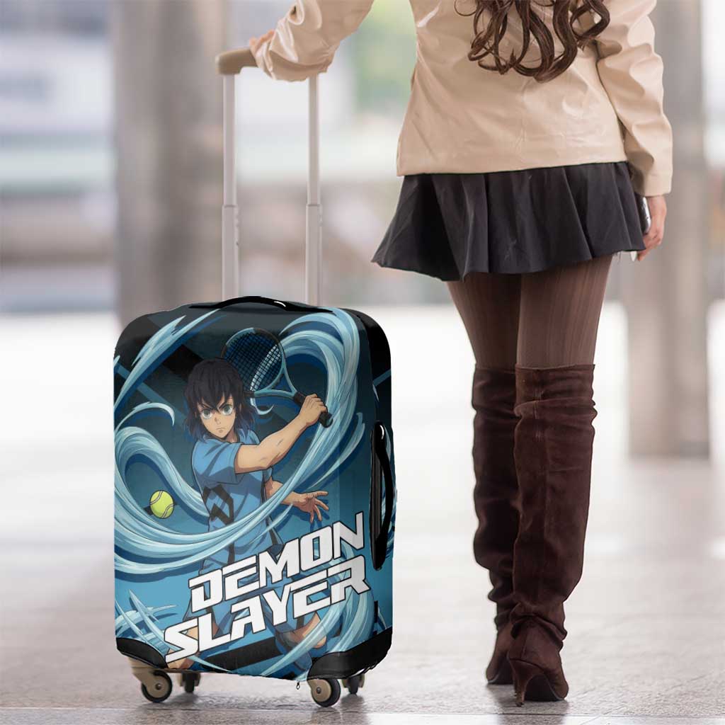 Inosuke Hashibira Beast Tennis Form Luggage Cover Sporty Anime Mashup Style