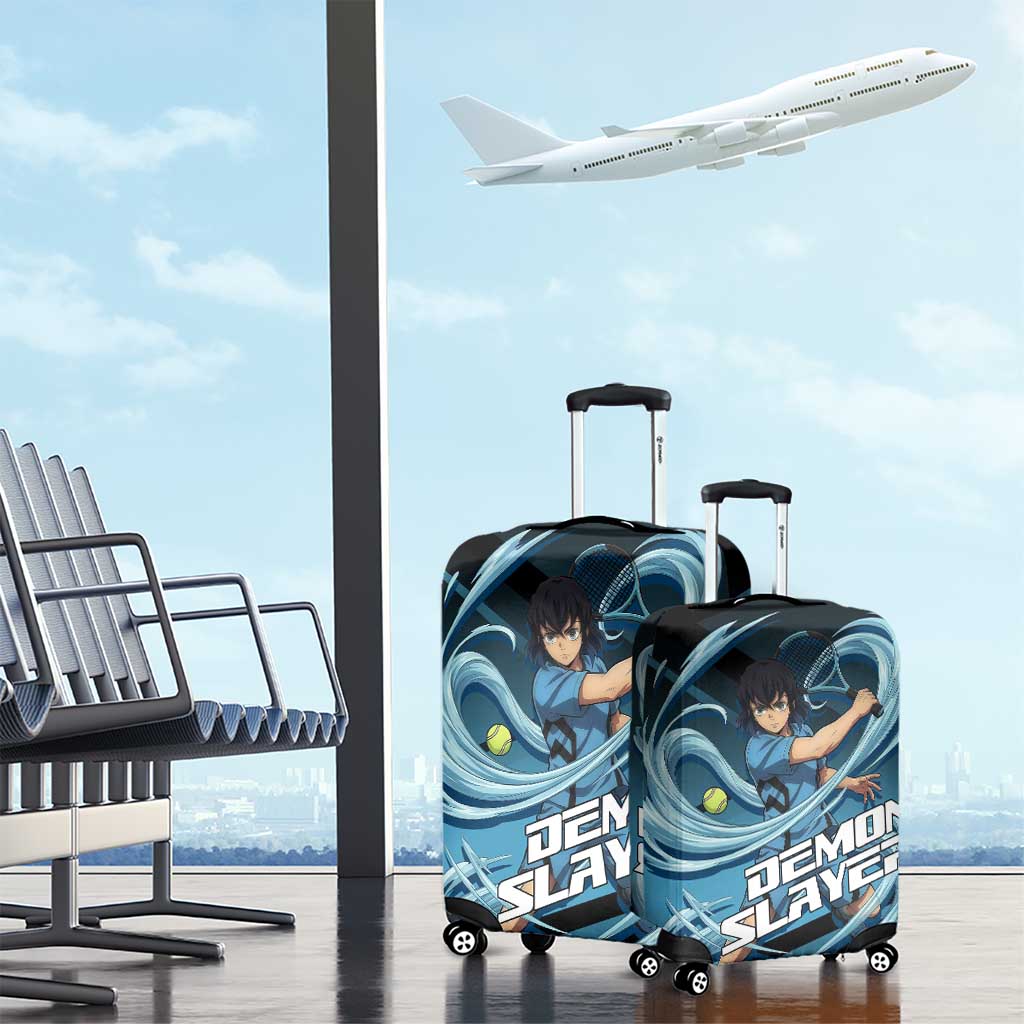 Inosuke Hashibira Beast Tennis Form Luggage Cover Sporty Anime Mashup Style