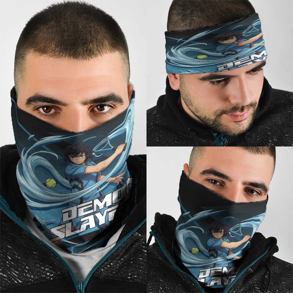 Inosuke Hashibira Beast Tennis Form Neck Gaiter Sporty Anime Mashup Style