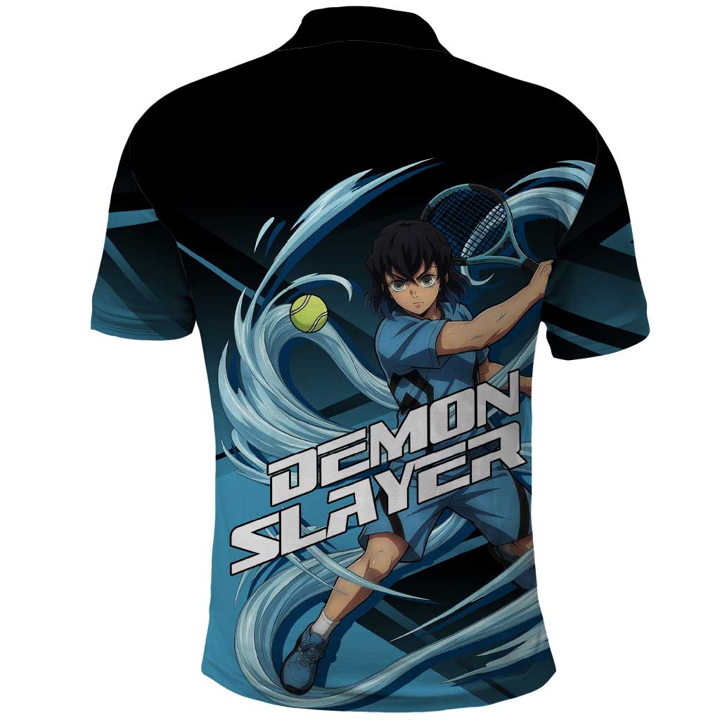 Inosuke Hashibira Beast Tennis Form Polo Shirt Sporty Anime Mashup Style