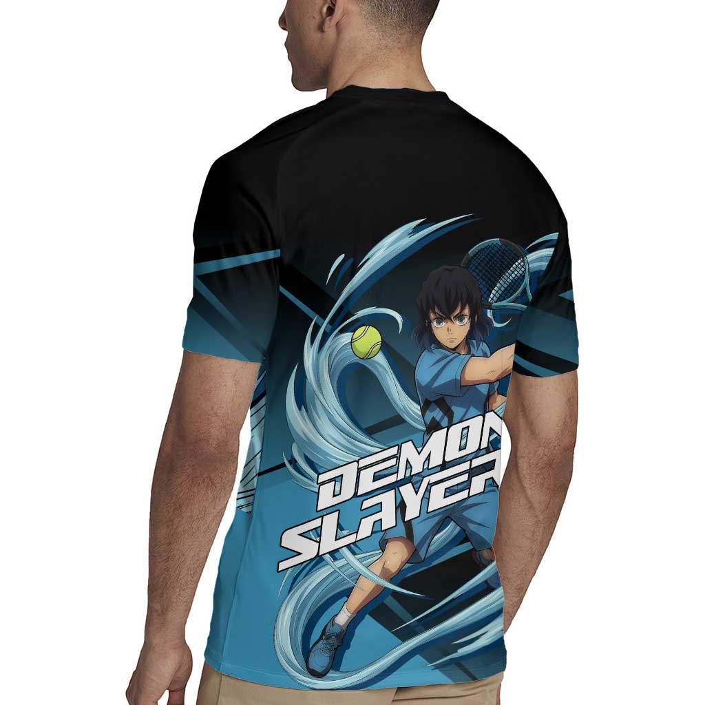 Inosuke Hashibira Beast Tennis Form Rugby Jersey Sporty Anime Mashup Style