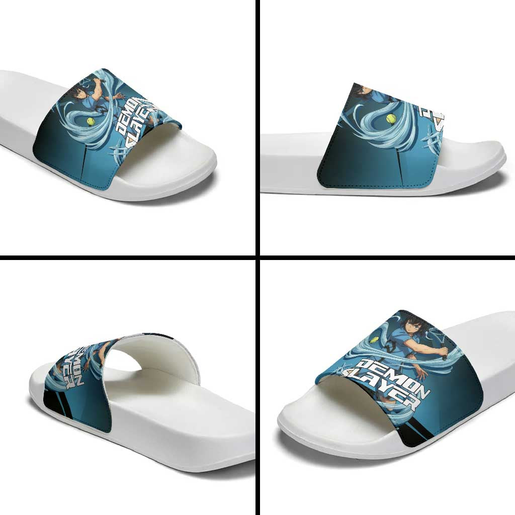 Inosuke Hashibira Beast Tennis Form Slide Sandals Sporty Anime Mashup Style