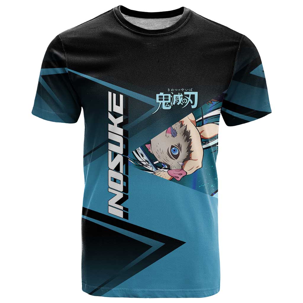Inosuke Hashibira Beast Tennis Form T Shirt Sporty Anime Mashup Style