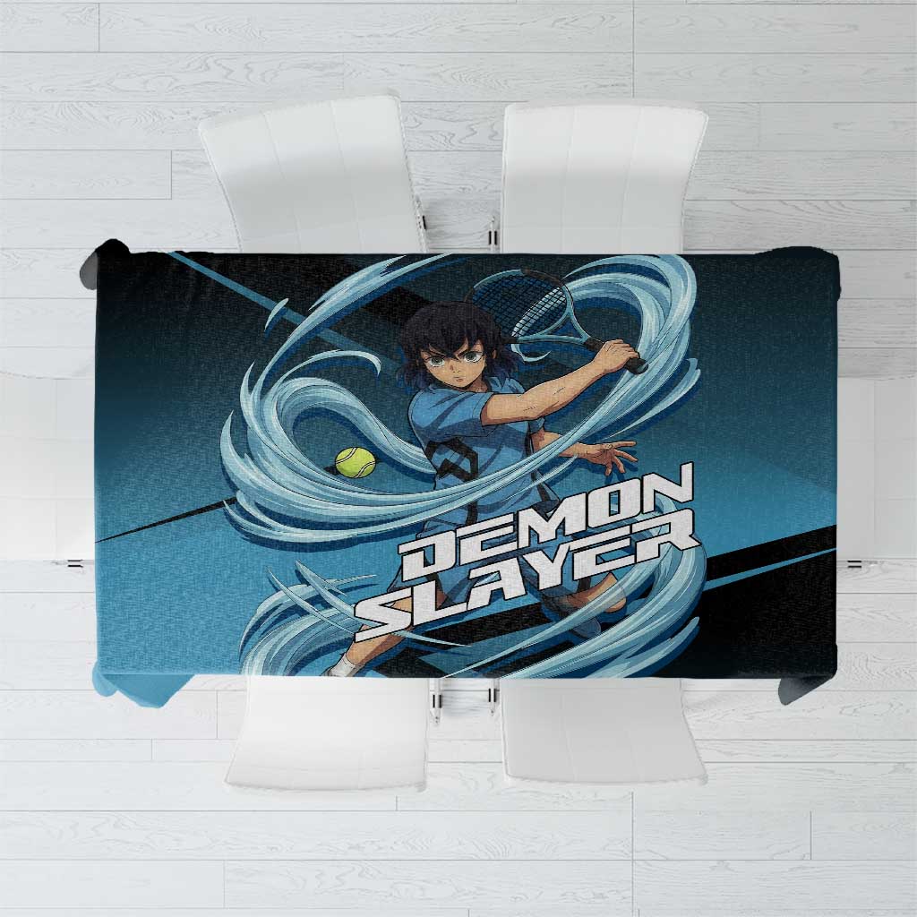Inosuke Hashibira Beast Tennis Form Tablecloth Sporty Anime Mashup Style