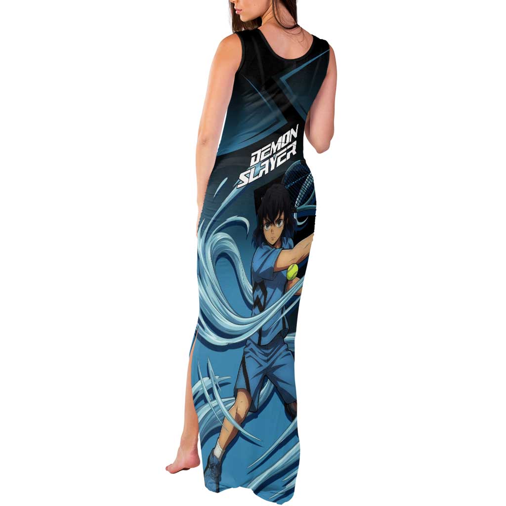 Inosuke Hashibira Beast Tennis Form Tank Maxi Dress Sporty Anime Mashup Style