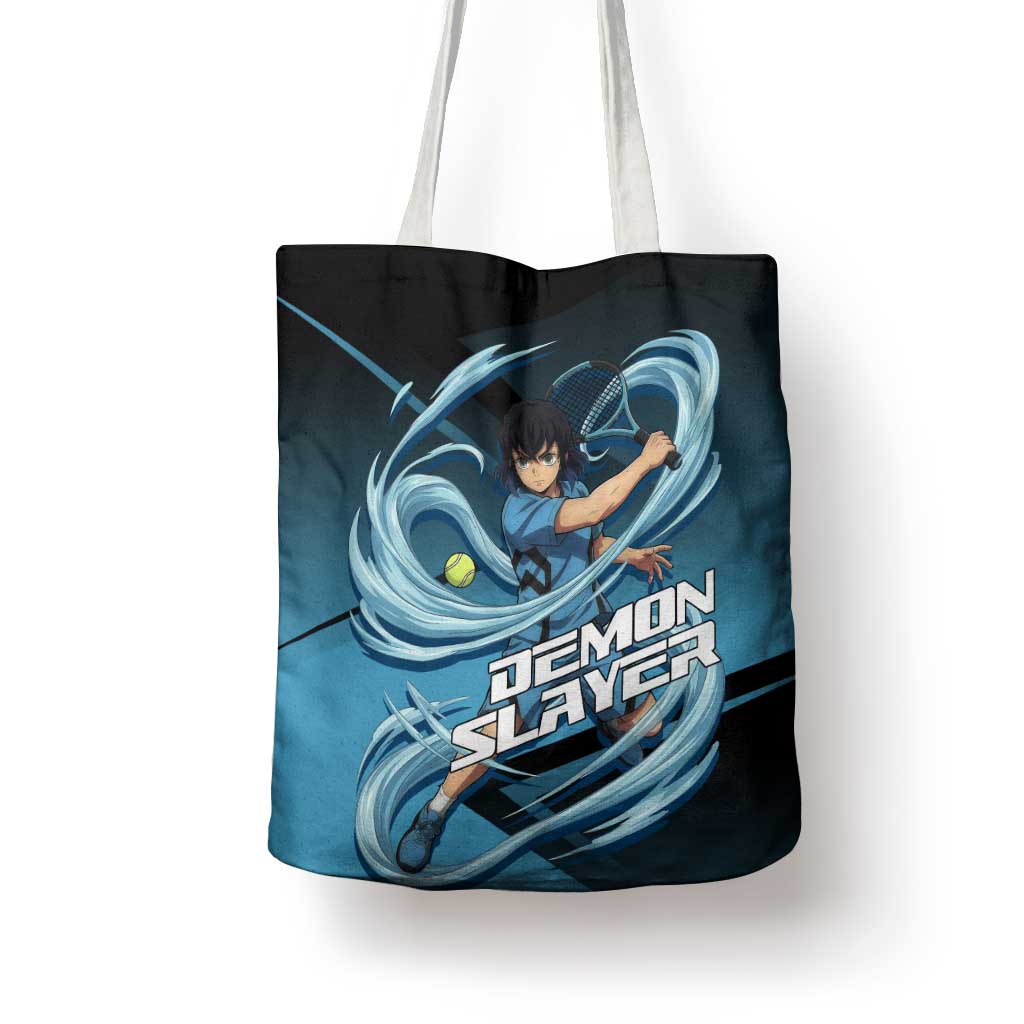 Inosuke Hashibira Beast Tennis Form Tote Bag Sporty Anime Mashup Style