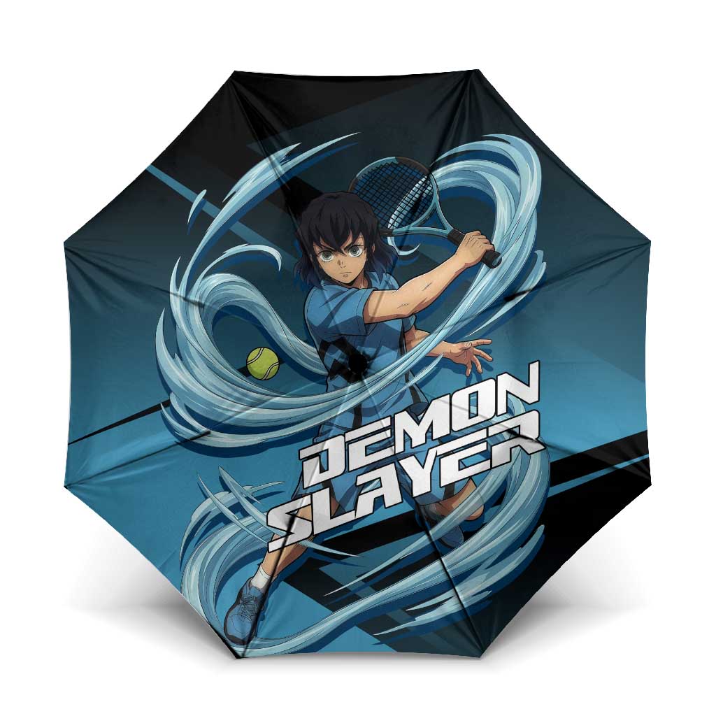 Inosuke Hashibira Beast Tennis Form Umbrella Sporty Anime Mashup Style
