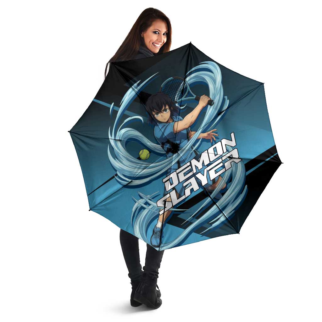 Inosuke Hashibira Beast Tennis Form Umbrella Sporty Anime Mashup Style