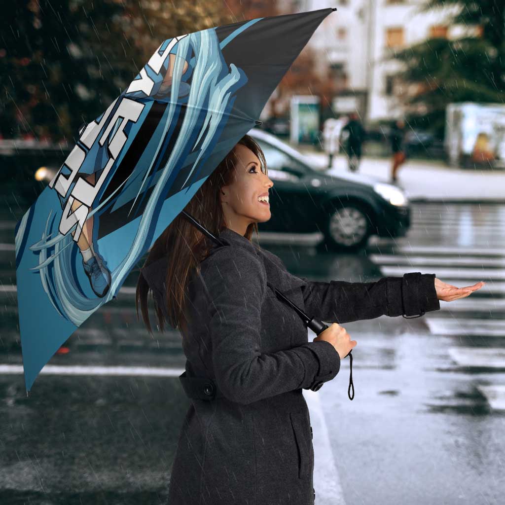 Inosuke Hashibira Beast Tennis Form Umbrella Sporty Anime Mashup Style
