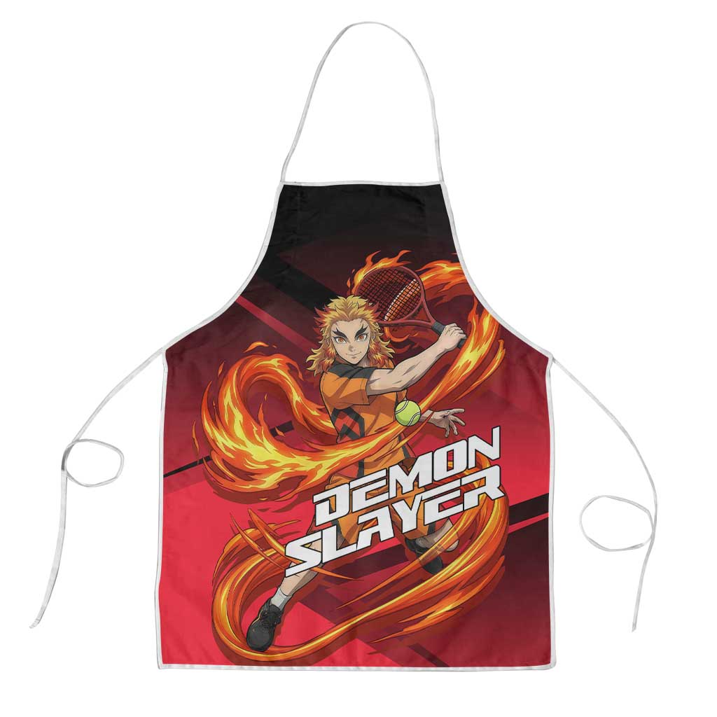 Kyojuro Rengoku Flame Rally Apron Sporty Anime Mashup Style