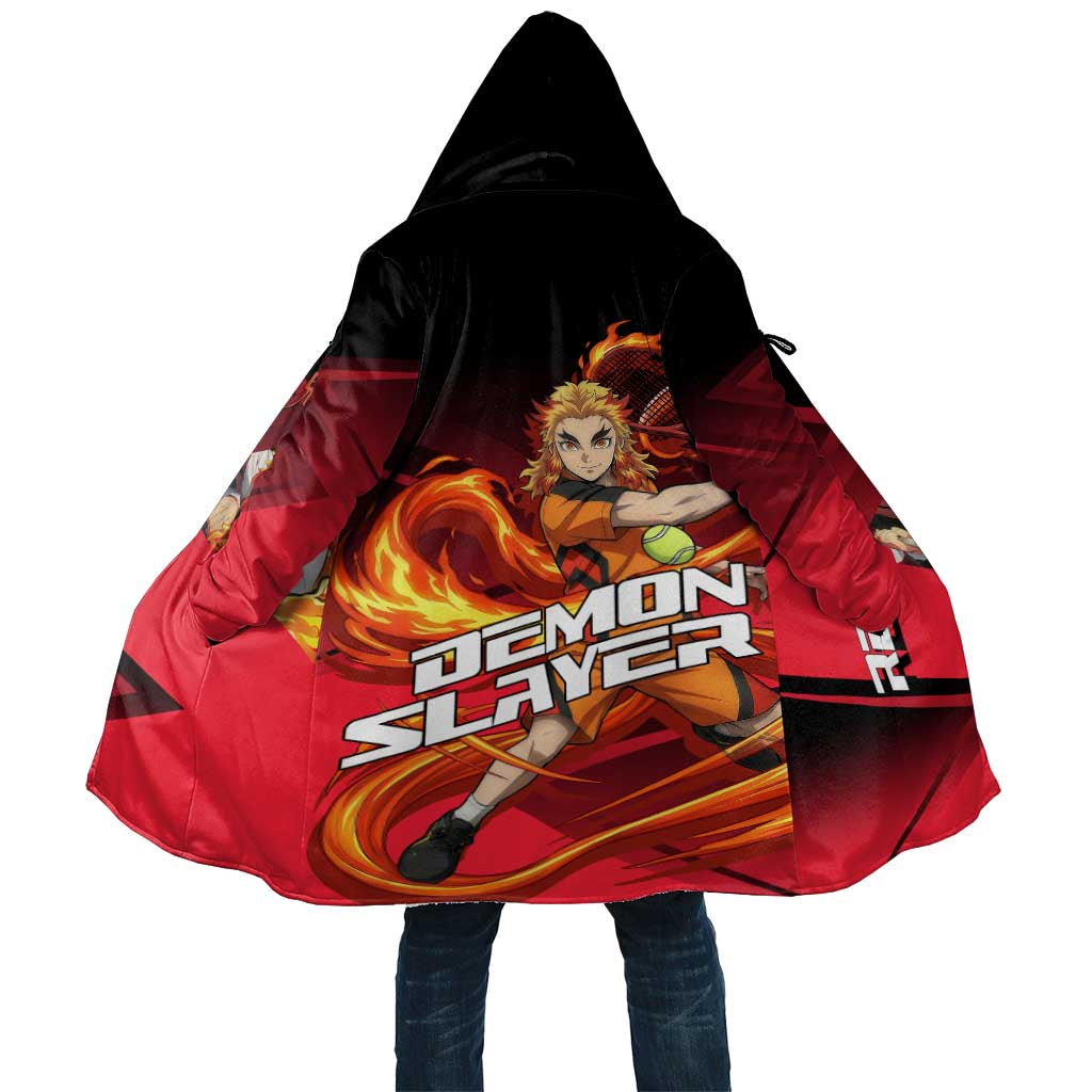 Kyojuro Rengoku Flame Rally Cloak Sporty Anime Mashup Style