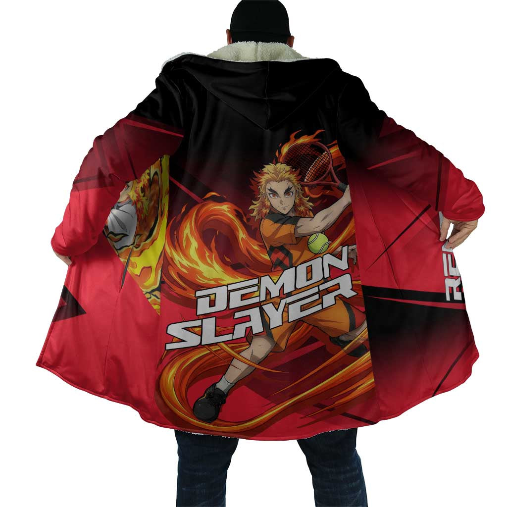 Kyojuro Rengoku Flame Rally Cloak Sporty Anime Mashup Style