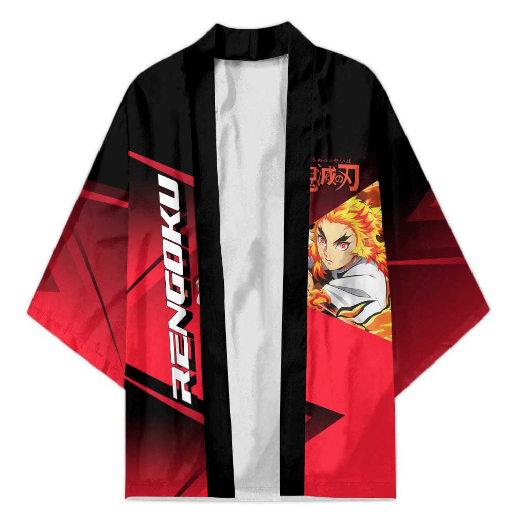 Kyojuro Rengoku Flame Rally Kimono Sporty Anime Mashup Style
