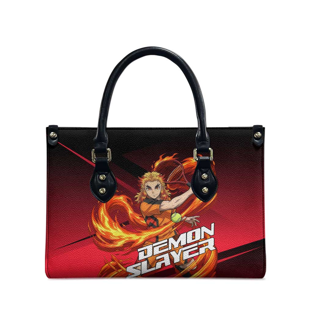 Kyojuro Rengoku Flame Rally Leather Bag Sporty Anime Mashup Style