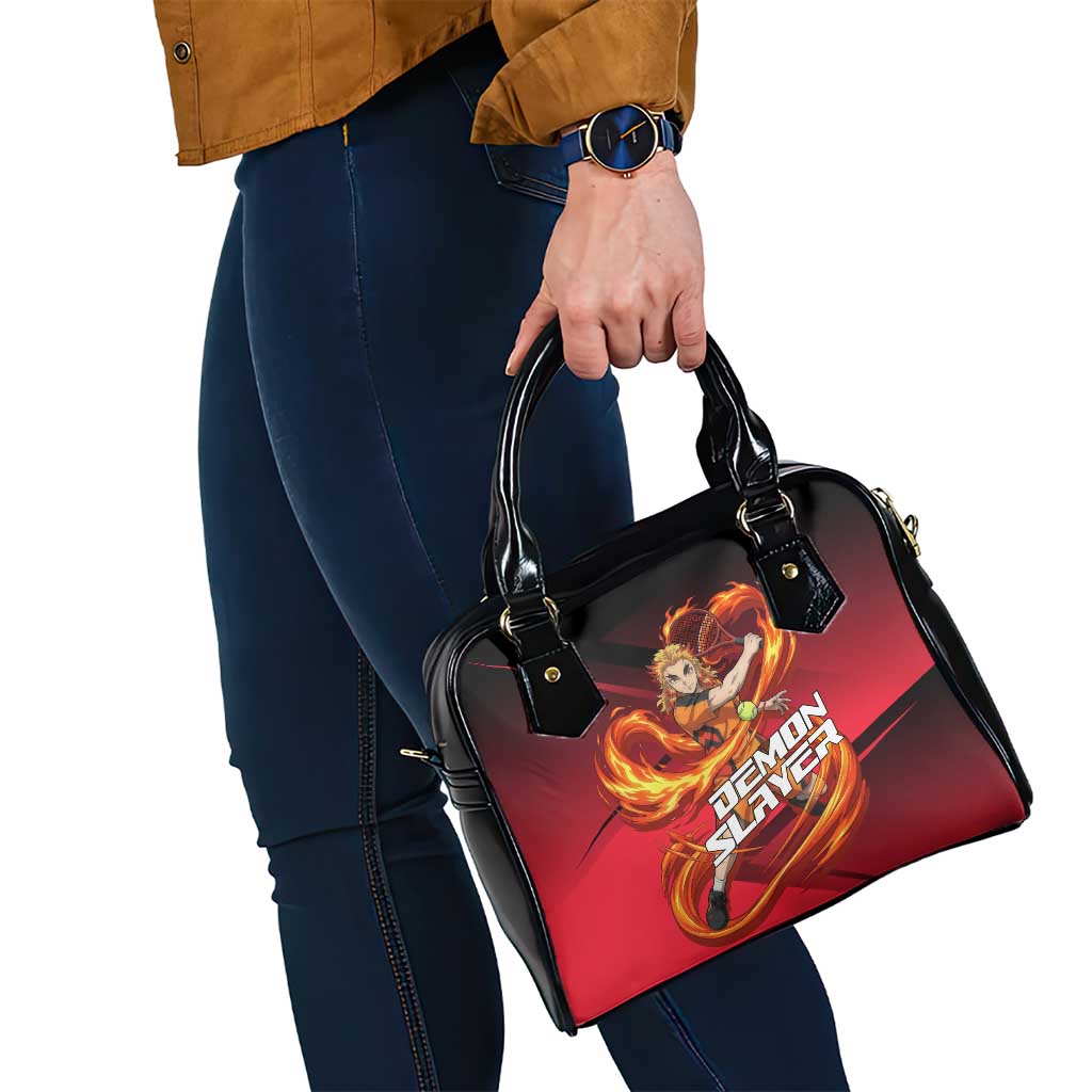 Kyojuro Rengoku Flame Rally Shoulder Handbag Sporty Anime Mashup Style