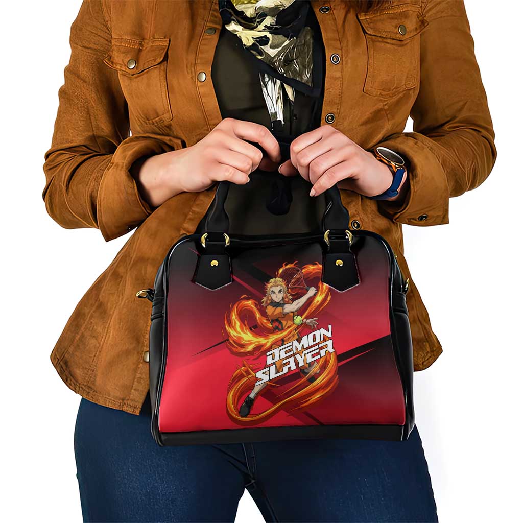 Kyojuro Rengoku Flame Rally Shoulder Handbag Sporty Anime Mashup Style