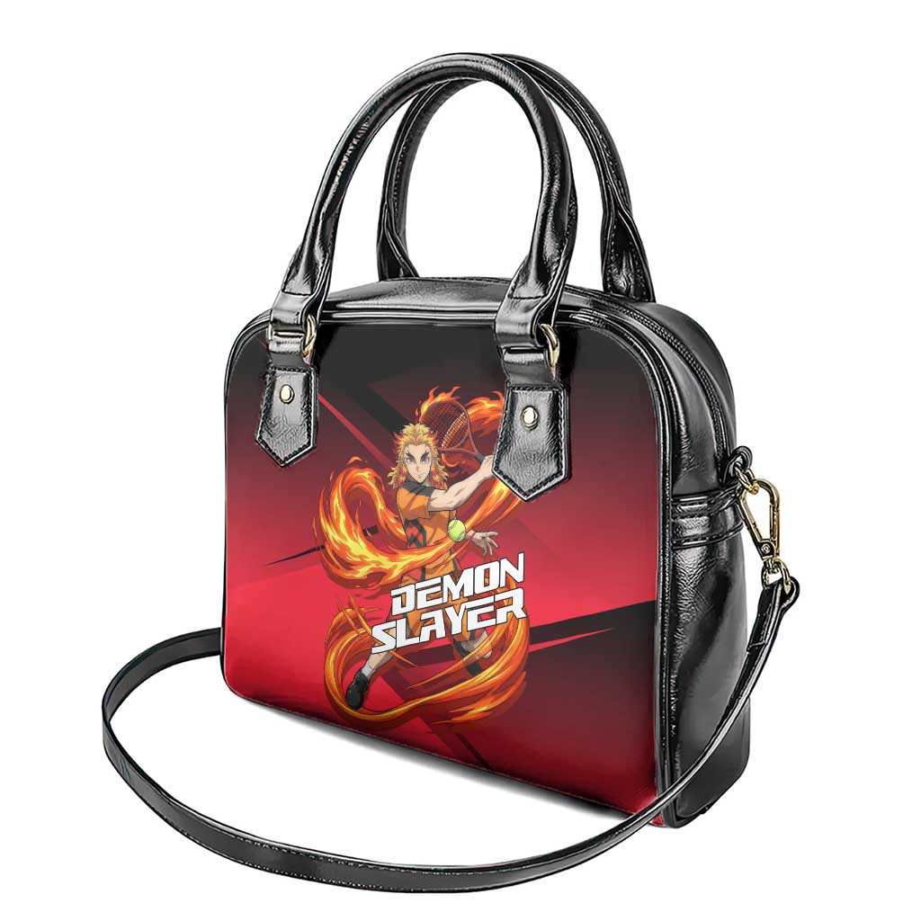 Kyojuro Rengoku Flame Rally Shoulder Handbag Sporty Anime Mashup Style