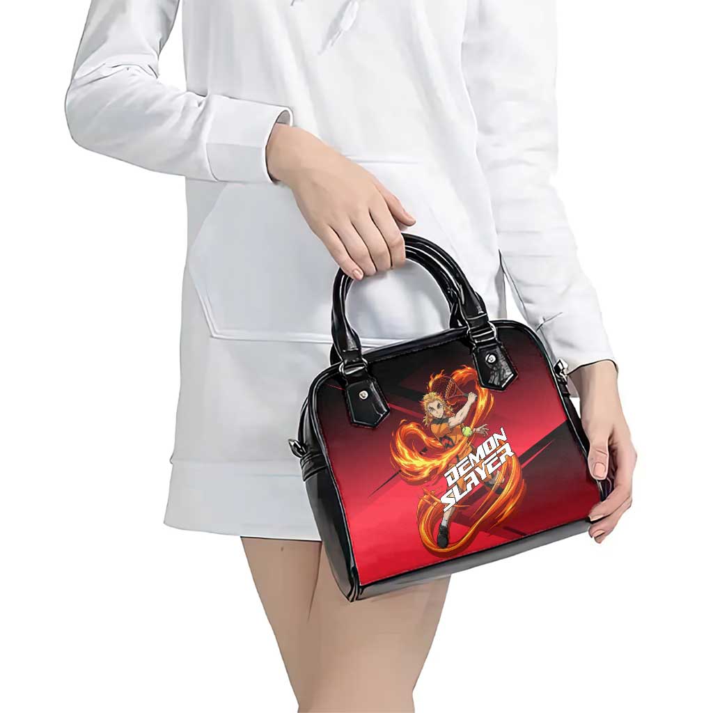 Kyojuro Rengoku Flame Rally Shoulder Handbag Sporty Anime Mashup Style