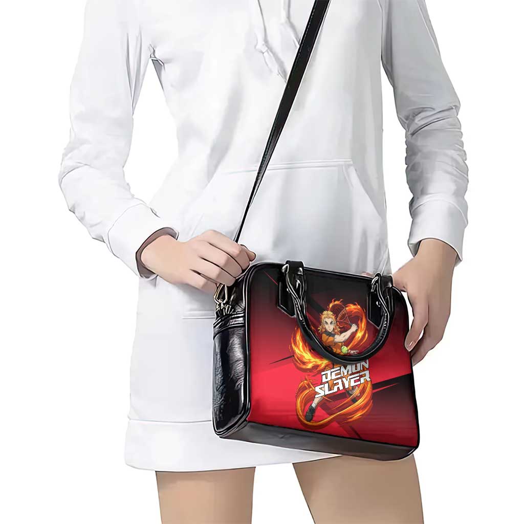 Kyojuro Rengoku Flame Rally Shoulder Handbag Sporty Anime Mashup Style