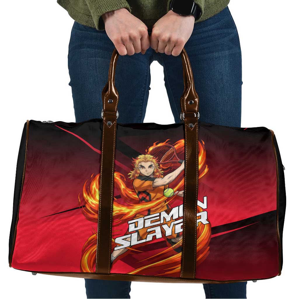 Kyojuro Rengoku Flame Rally Travel Bag Sporty Anime Mashup Style
