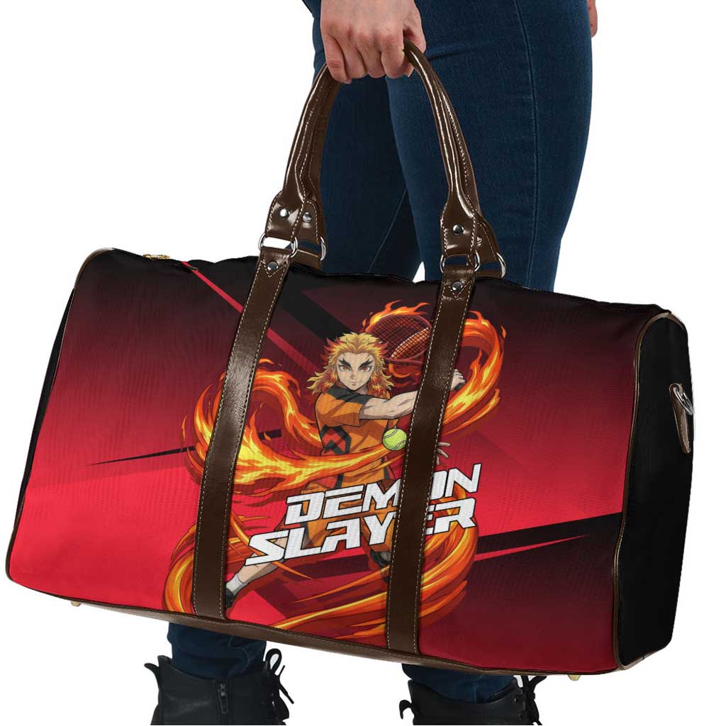 Kyojuro Rengoku Flame Rally Travel Bag Sporty Anime Mashup Style