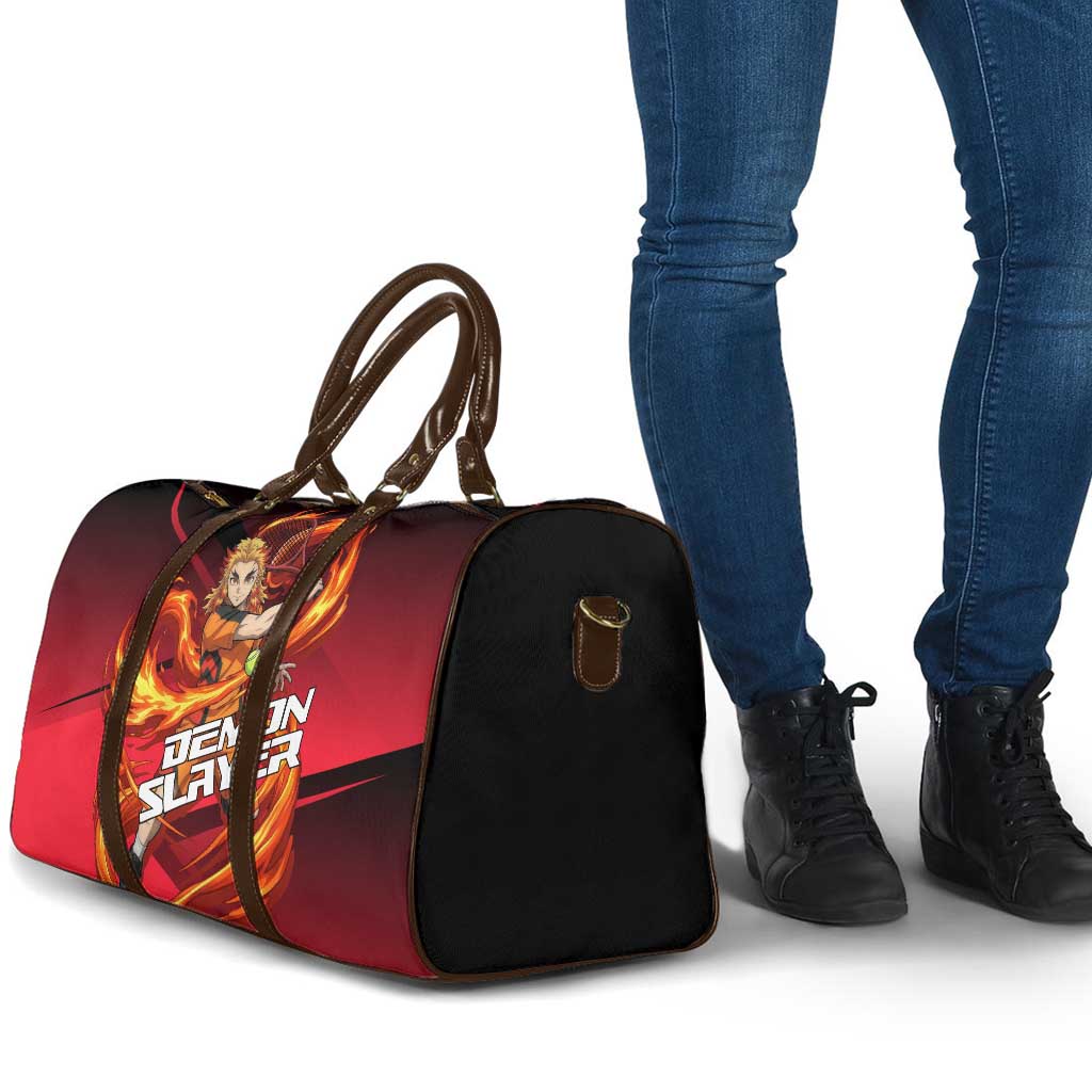 Kyojuro Rengoku Flame Rally Travel Bag Sporty Anime Mashup Style