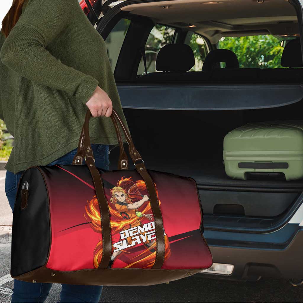 Kyojuro Rengoku Flame Rally Travel Bag Sporty Anime Mashup Style