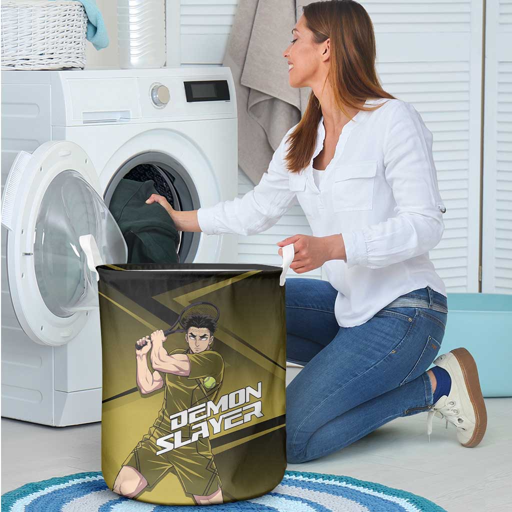 Gyomei Himejima Stone Serve Laundry Basket Sporty Anime Mashup Style