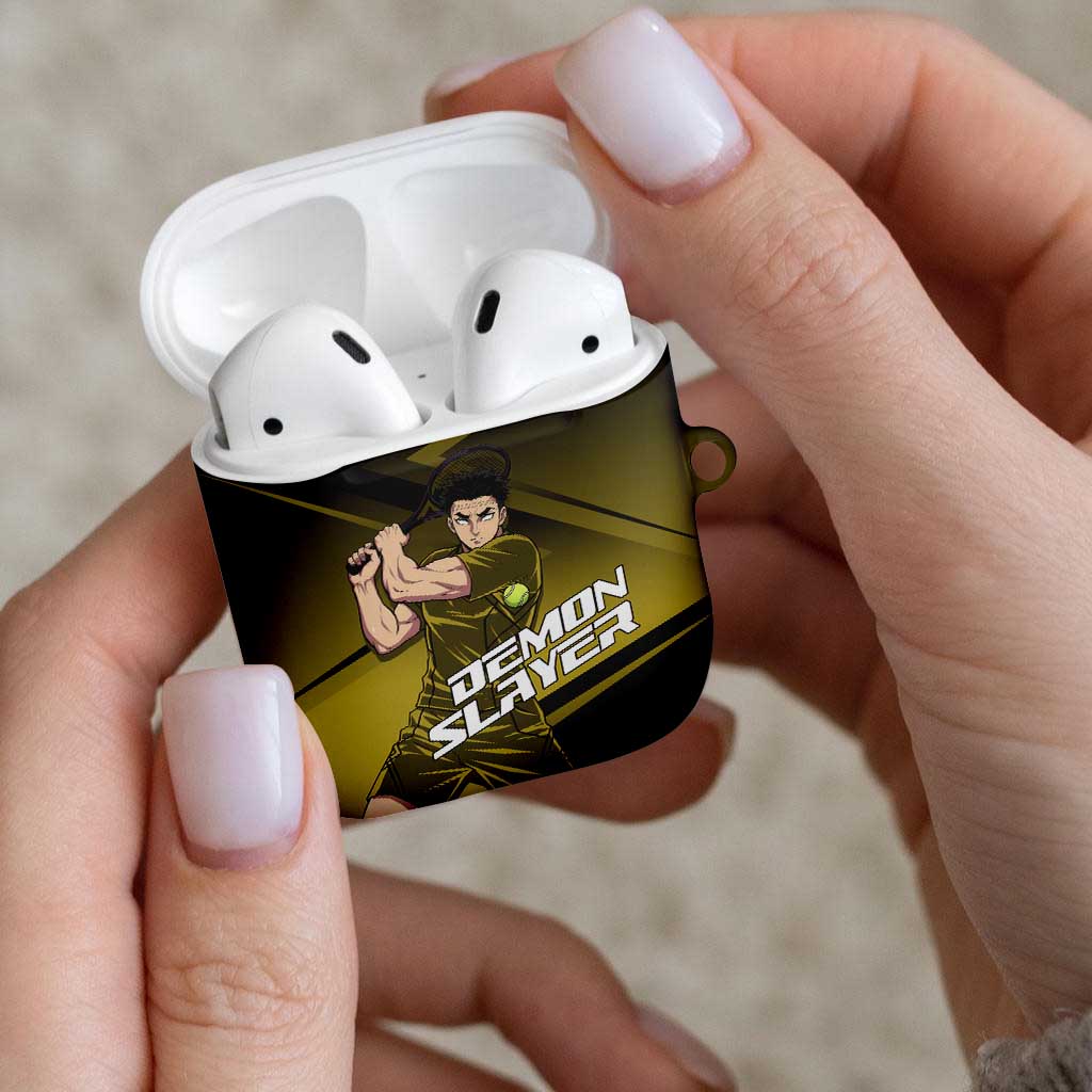 Gyomei Himejima Stone Serve AirPods Case Sporty Anime Mashup Style