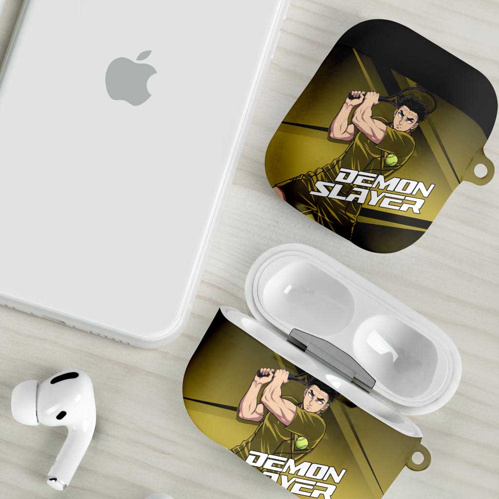 Gyomei Himejima Stone Serve AirPods Case Sporty Anime Mashup Style