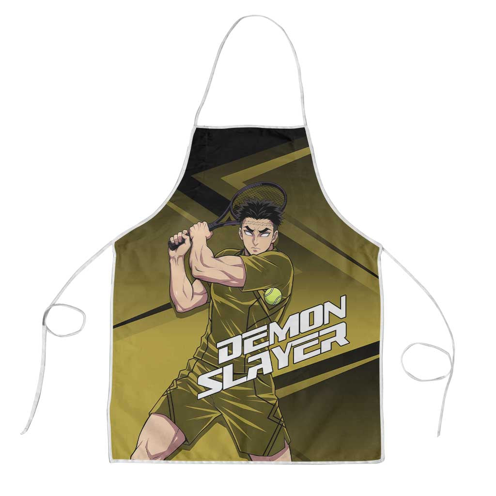 Gyomei Himejima Stone Serve Apron Sporty Anime Mashup Style