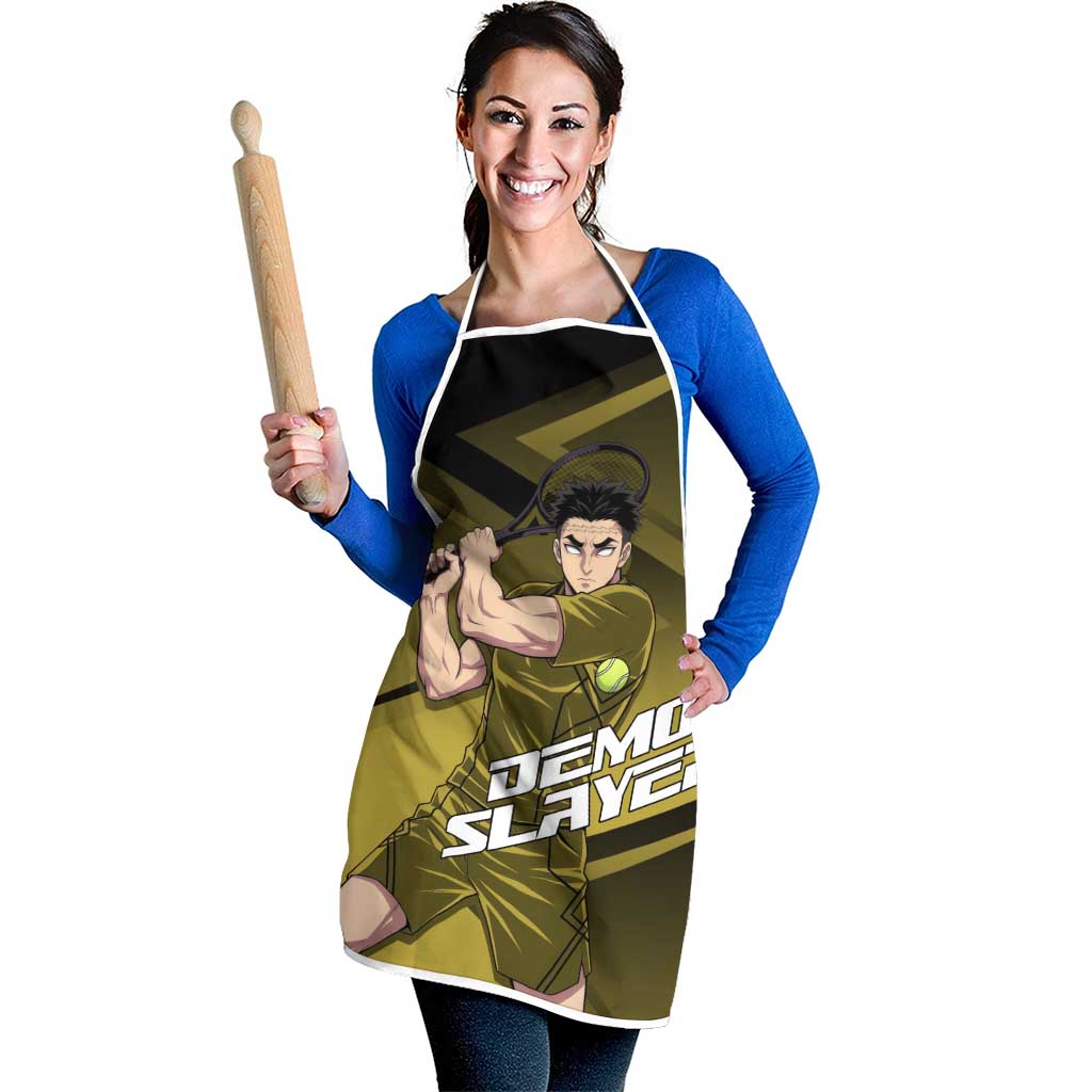 Gyomei Himejima Stone Serve Apron Sporty Anime Mashup Style