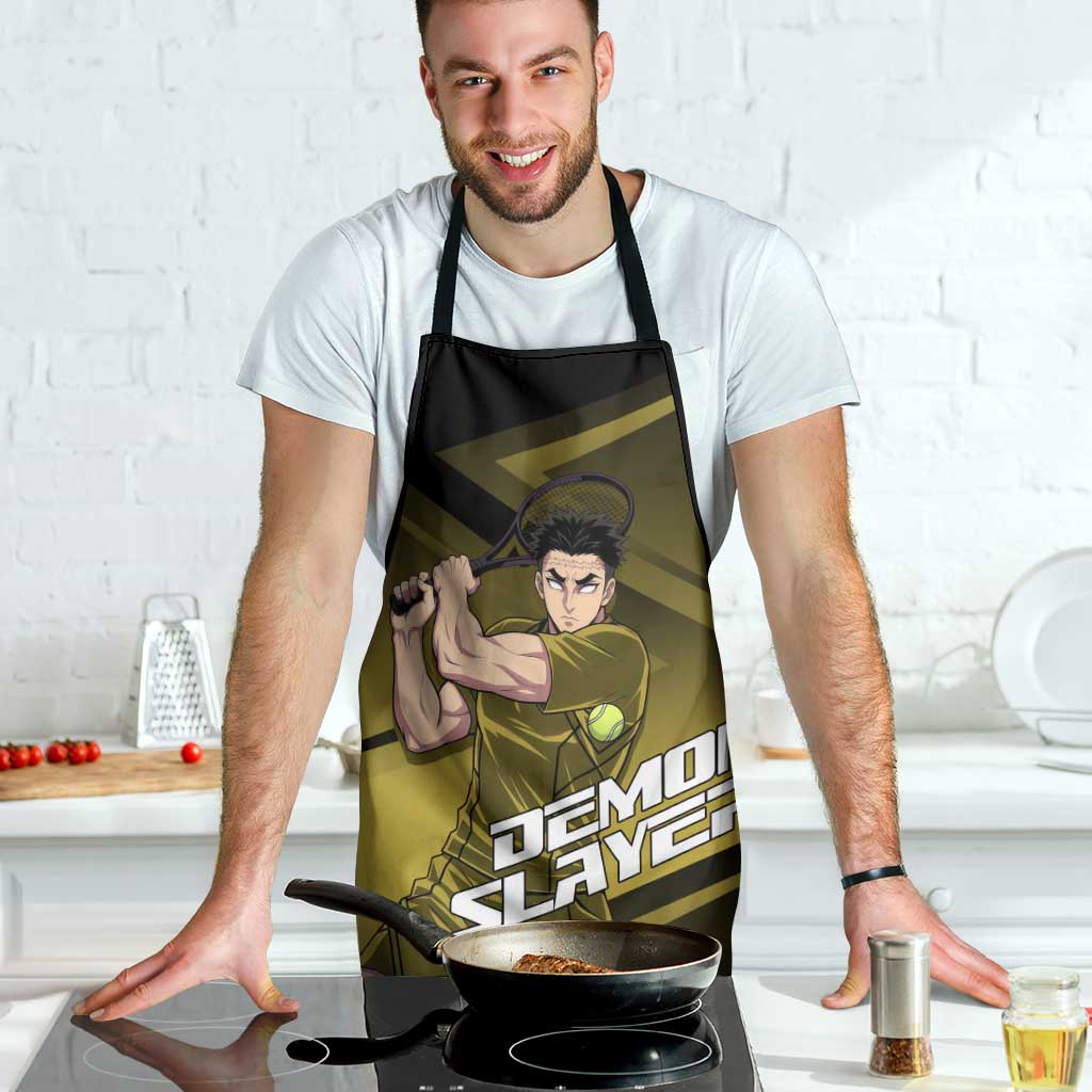 Gyomei Himejima Stone Serve Apron Sporty Anime Mashup Style